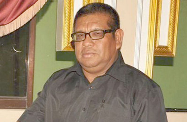 Chief Executive Officer (CEO) of the North Rupununi District Development Board (NRDDB), Ivor Marslow