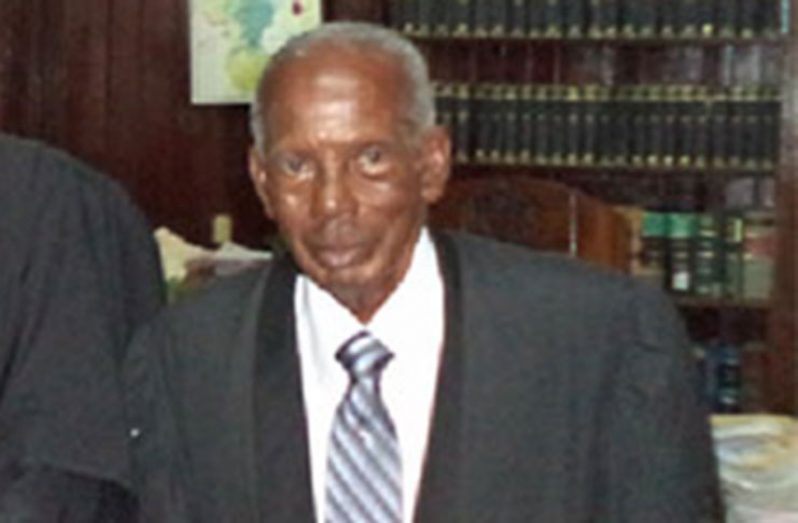 Former Chancellor of the Judiciary, Senior Counsel Keith Massiah (SN photo)