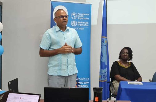 Health Minister Dr Frank Anthony