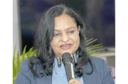 Minister of Human Services and Social Security, Dr. Vindhya Persaud, says urgent, coordinated action is key to saving lives amid recent domestic violence cases (Japheth Savory Photo)