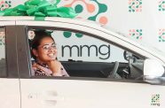 Martina Balkarran drove away as the grand-prize winner, securing a brand-new 2023 Toyota Agya in the MMG "Race for the Keys" promotion