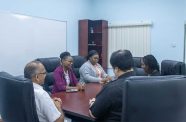 Minister of Health, Dr. Frank Anthony, met with officials from PAHO to discuss the country’s National Adaptation Plan (NAP) on Health and Climate Change