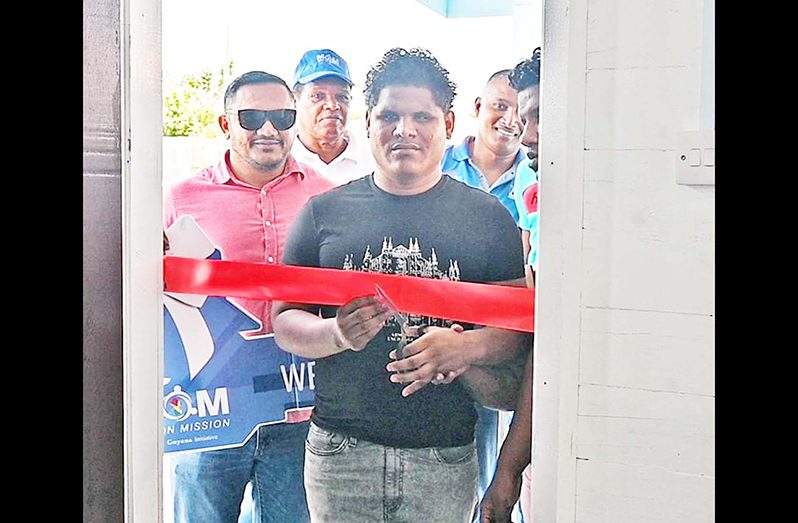 Raul Summers, a 20-year-old visually impaired resident of Linden, is the latest recipient of a two-bedroom house through the Men on Mission (MoM) initiative