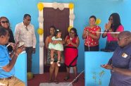 After years of living in a dilapidated and unsafe structure, Kuntie Kissoon has now been handed the keys to a brand-new home