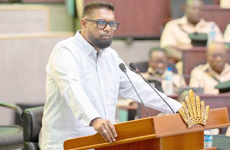 President, Dr Irfaan Ali