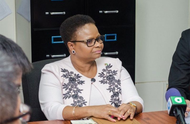 Minister of Public Health, Ms Volda Lawrence