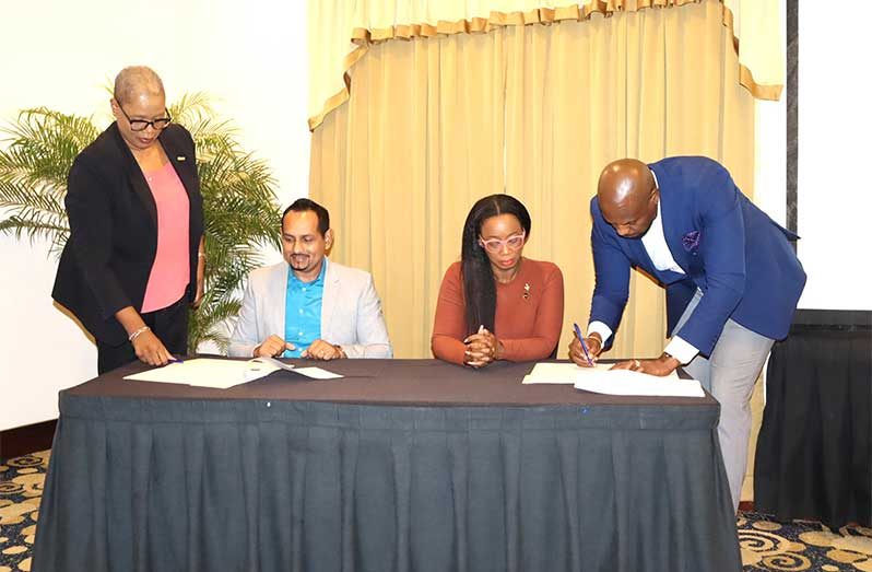 As part of the agreement, GCCI and THAG will conduct monthly meetings to monitor and execute their workplan