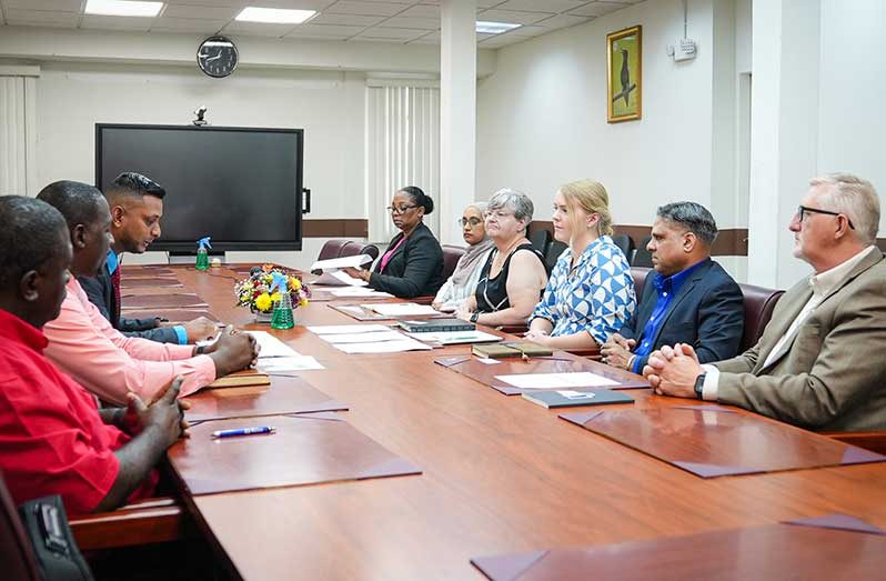 Officials from both sides discussing the MOUs in fostering global partnerships and enhancing educational excellence in technical vocational education