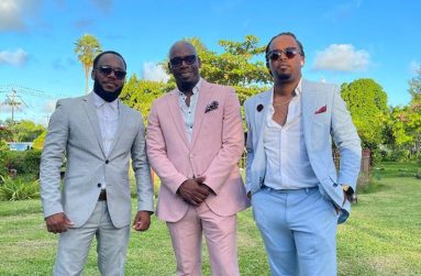 Pastor Sean  Sobers and his sons, Christian and Jeremy