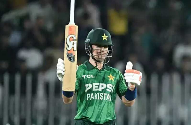 Maaz Sadaqat slammed 96 off 51, with six fours and seven sixes