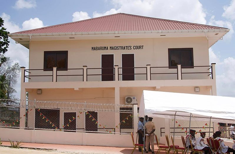 The Mabaruma Magistrate’s Court was commissioned on Friday