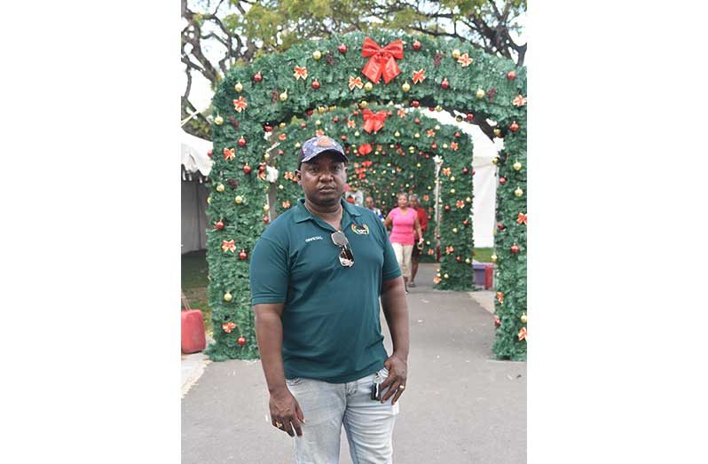 Jolyon Harry, Logistics Manager, Ministry of Tourism, Industry and Commerce, says preparations are on schedule to deliver an authentic Guyanese Christmas experience (Sachin Persaud photos)