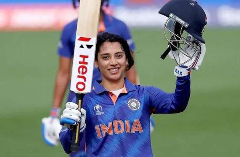 Player of the match Smriti Mandhana hit 123 as India dominated West Indies on Saturday in Hamilton (AFP Photo)