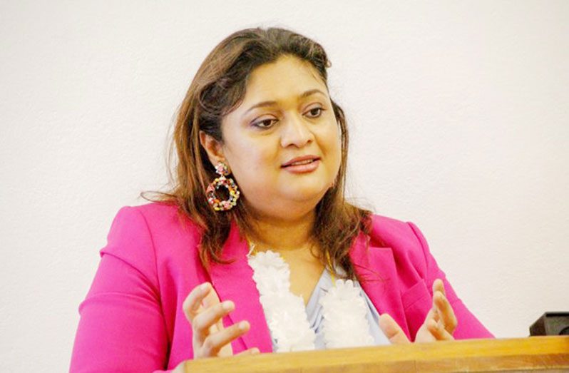 Education Minister, Priya Manickchand