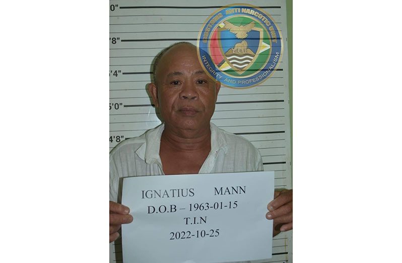 IN CUSTODY:  Ignatius Mann