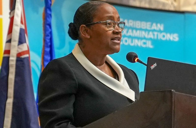 Dr. Nicole Manning, Director of Operations at the Caribbean Examinations Council (CXC) (Ministry of Education photo)
