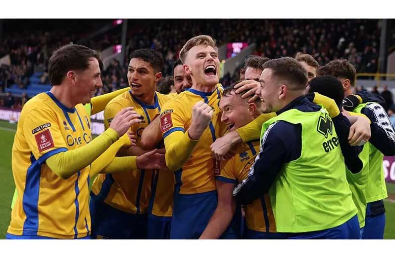 Mansfield will compete in the fifth round of the FA Cup for the first time since 1975