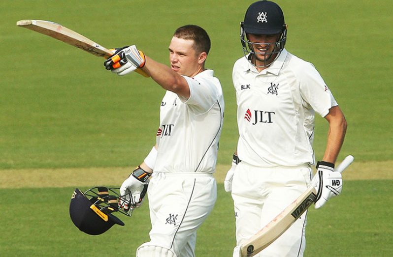 Marcus Harris compiled a 229-ball 141. (Getty)