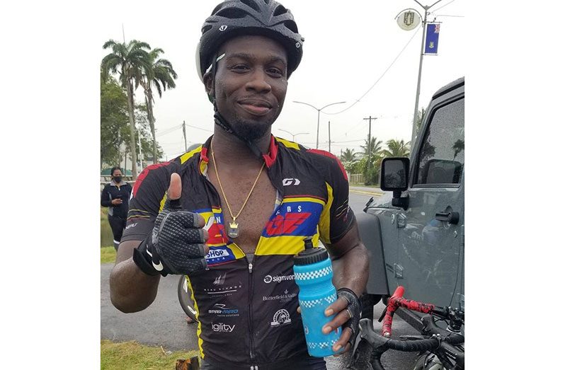 Marcus Keiler won the first cycling race of 2021.
