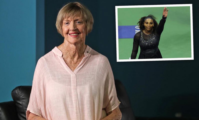 Margaret Court won her grand slam titles between 1970 and 1973.