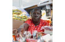 Dawn Gordon, mother and market vendor (Samuel Maughn photo)