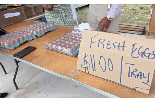 The Ministry of Agriculture, on Wednesday, introduced a weekly farmers’ market at Sophia Market, giving consumers access to affordable produce while helping farmers earn more from their crops