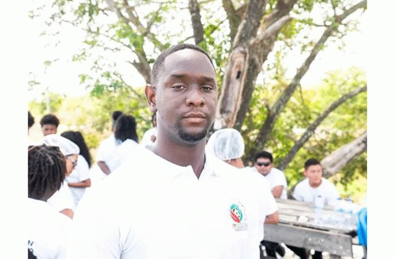 Marketing Manager of One Guyana Agriculture Inc., Clebrt Wade