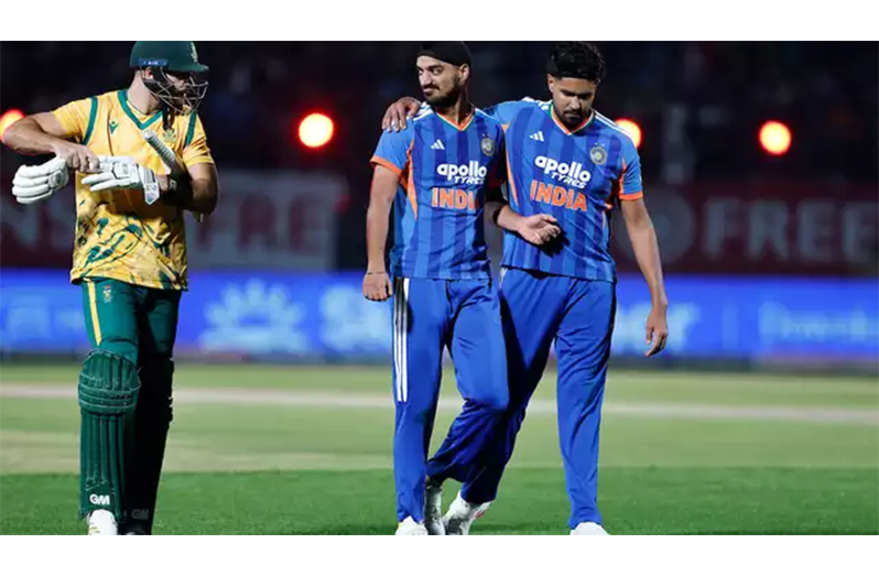 Aiden Markram was the only South African batter to put up some fight.