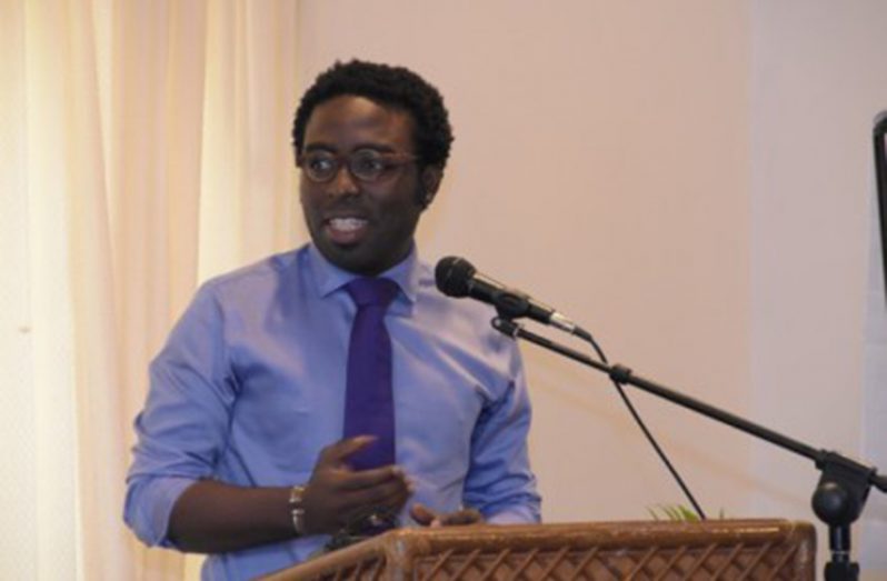 Head of the Project Management Office (Ministry of the Presidency), Dr. Marlon Bristol.