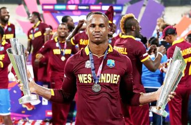 Marlon Samuels was the Player of the Match in the T20 World Cup finals of 2012 and 2016  (Jan Kruger/ICC/Getty Images)