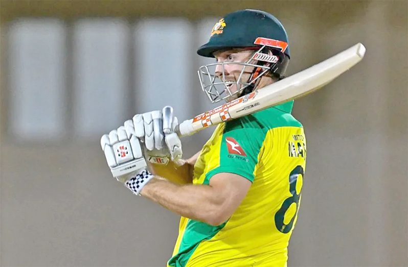 Mitchell Marsh registered his career-best T20I score (Getty Images)