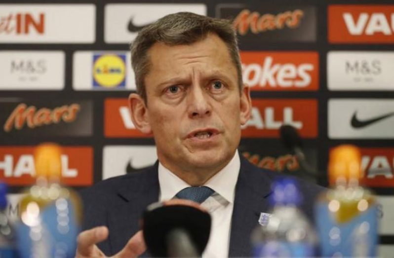 FA Chief Executive Martin Glenn during the press conference Action Images via Reuters / Carl Recine Livepic