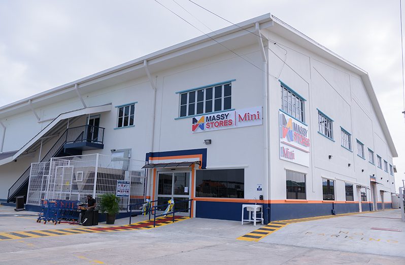 The newly commissioned $68M Massy Stores Mini supermarket at Montrose, East Coast Demerara (ECD) 
(Delano Williams Photo)