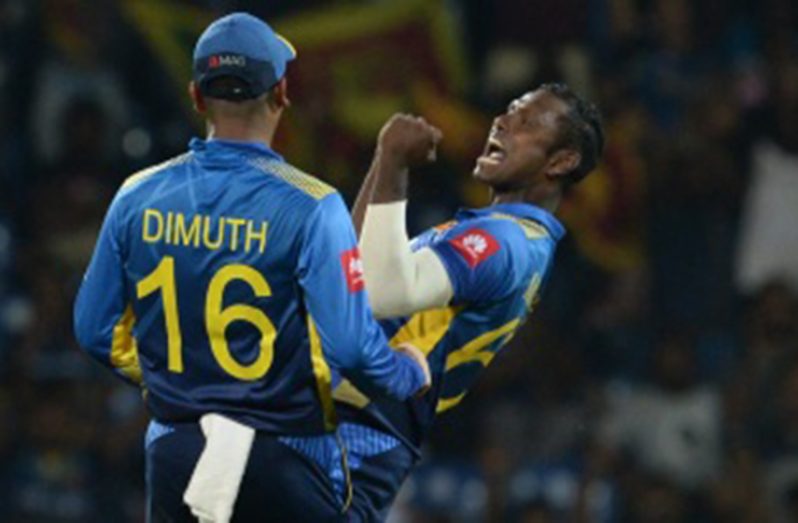 Angelo Mathews is a key figure for Sri Lanka © AFP