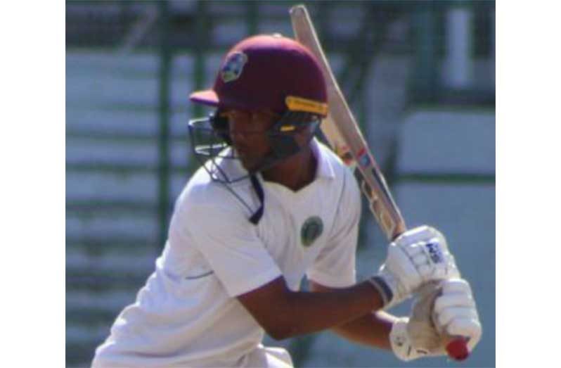 Mavendra Dindyal top-scored for West Indies Academy with 82
