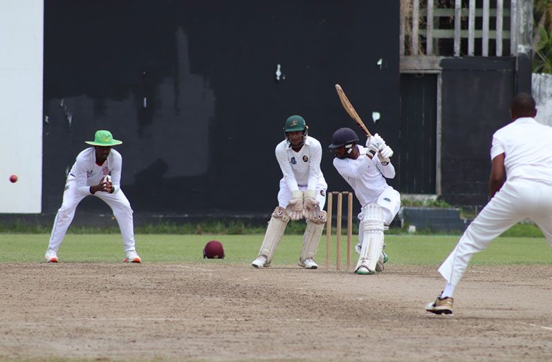 Mavendra Dindyal drives on his way to 110
