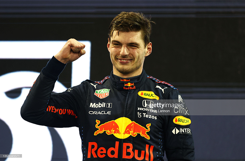 Max Verstappen is F1 champion 2021!