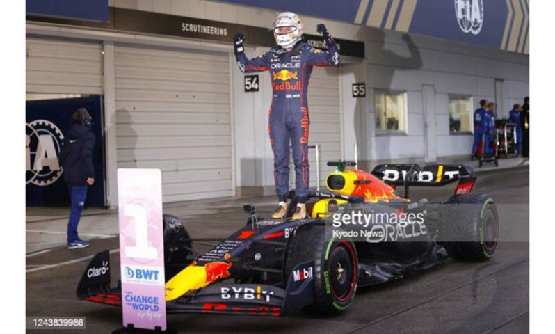 F1: Max Verstappen wins 2022 world championship after dramatic finish to  rain-hit Japanese Grand Prix