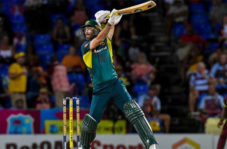 Australia big-hitter Glen Maxwell