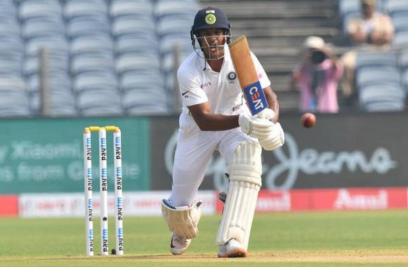Mayank Agarwal notched up his second century in as many Tests.
