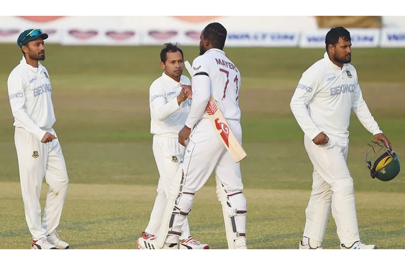 Kyle Mayers - "Lloyd just let us know that representing West Indies is a lot, and he said: don't go to Bangladesh thinking you are a second-string team".  (AFP via Getty Image s)