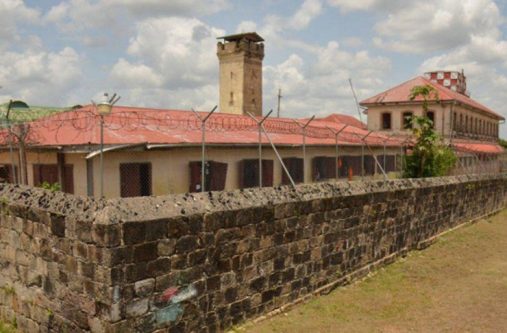 One of the inmate blocks at the 173 year old Mazaruni Penal Settlement