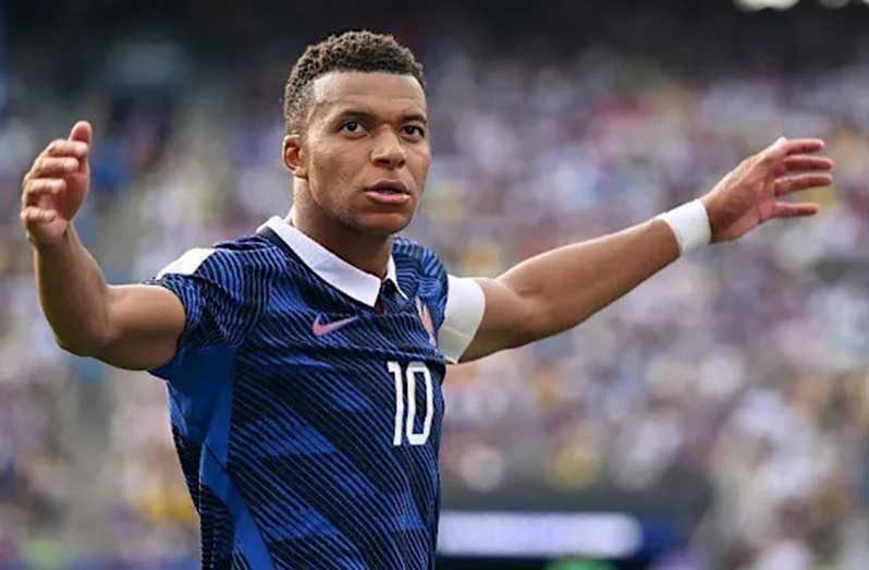 France striker Kylian Mbappe