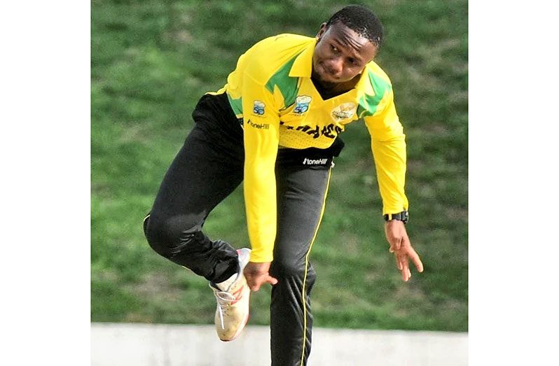 Andre Mccarthy's career 6 wickets helped Jamaica overcome certain defeat