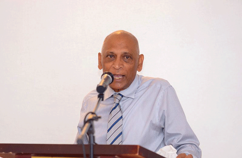 Advisor to the Minister of Health, Dr. Leslie Ramsammy