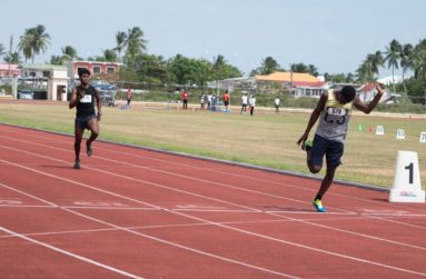 Joshua Lam won the Boys 17-19 400m dash in a time of 51.79s on Sunday at the Leonora Track and Field Centre.