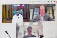 President Dr. Irfaan Ali met virtually with Elon Musk on Friday to discuss Guyana’s economy, particularly in the areas of innovation and technology (Office of the President photo)