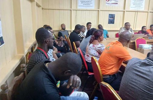 Promoters, bar owners, and club operators met with Superintendent J. Dufu, Deputy Commander of Regional Division #4C, for a crucial meeting, on Tuesday, at the Cove and John Police Headquarters’ Conference Room