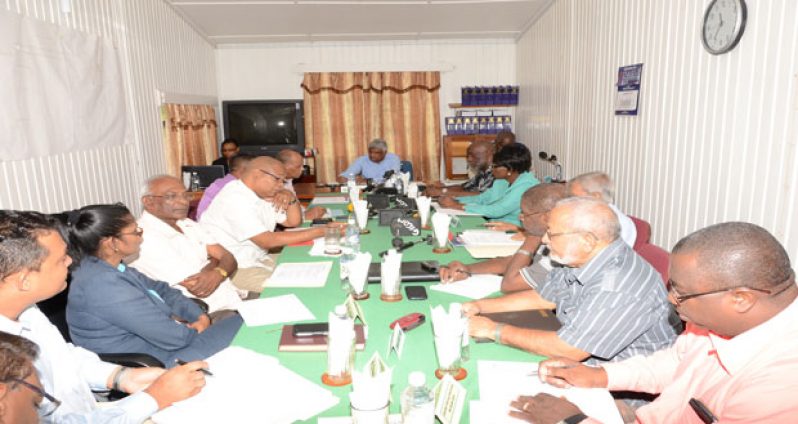 PPP stakeholders engage GECOM officials on Monday