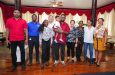 President, Dr Irfaan Ali and Minister Charles Ramson Jr, along with members of the Guyana Hockey Board at State House 